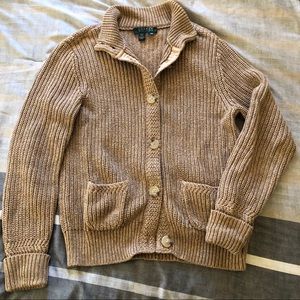 Ralph Lauren Vintage Knit Sweater Jacket